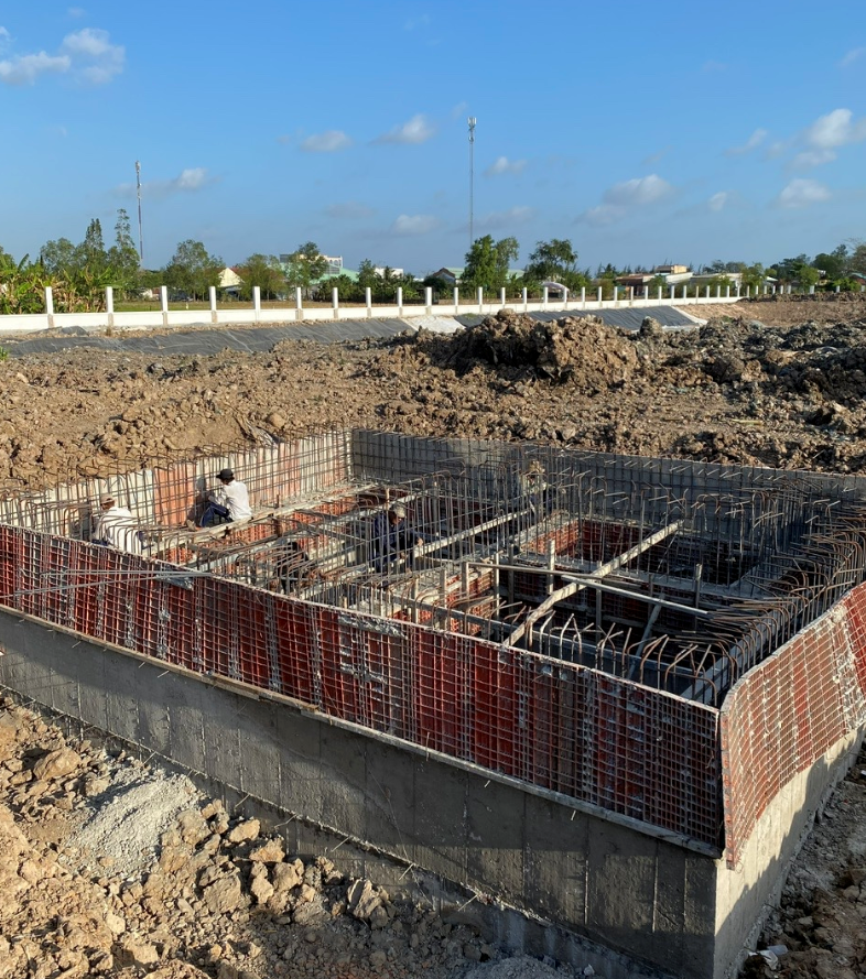 Kiểm tra tiến độ thi công hệ thống xử lý nước thải | HOÀI NHƠN - Xử lý nước thải, khí thải sinh hoạt & công nghiệp, cung cấp thiết bị, giải pháp và tư vấn môi trường.