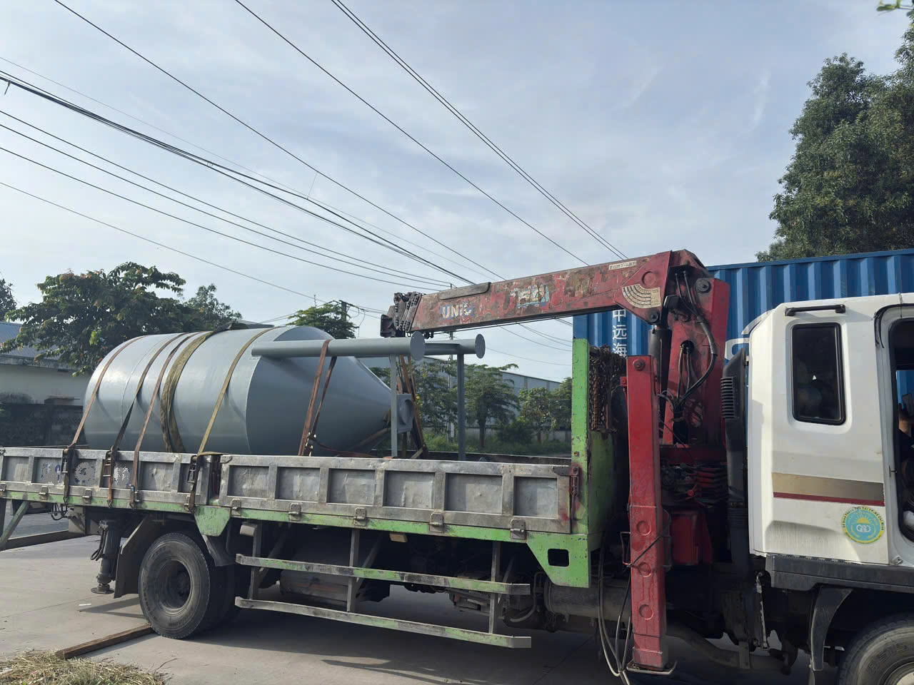 Hệ thống xử lý bụi khí thải từ sơn tĩnh điện – Hoài Nhơn sẵn sàng nghiệm thu thiết bị đầu vào 2 | HOÀI NHƠN - Xử lý nước thải, khí thải sinh hoạt & công nghiệp, cung cấp thiết bị, giải pháp và tư vấn môi trường. Hinh bai 5