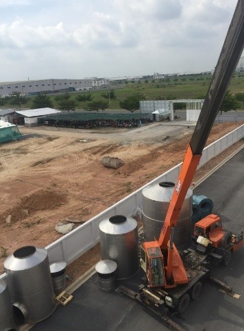 Mưa nắng thất thường – Công trình vẫn không chậm tiến độ | HOÀI NHƠN - Xử lý nước thải, khí thải sinh hoạt & công nghiệp, cung cấp thiết bị, giải pháp và tư vấn môi trường.